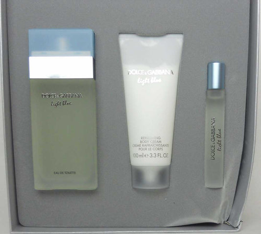 Light Blue by Dolce & Gabbana 3.3 EDT+ 0.25 EDT + 3.3 Cr.Damaged Set