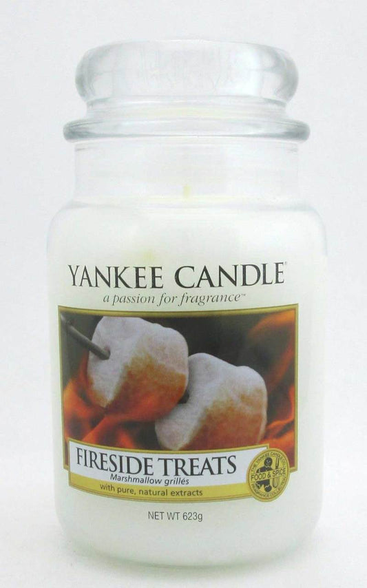 Yankee Candle Fireside Treats 623 g/ 22 oz Large Jar Brand New