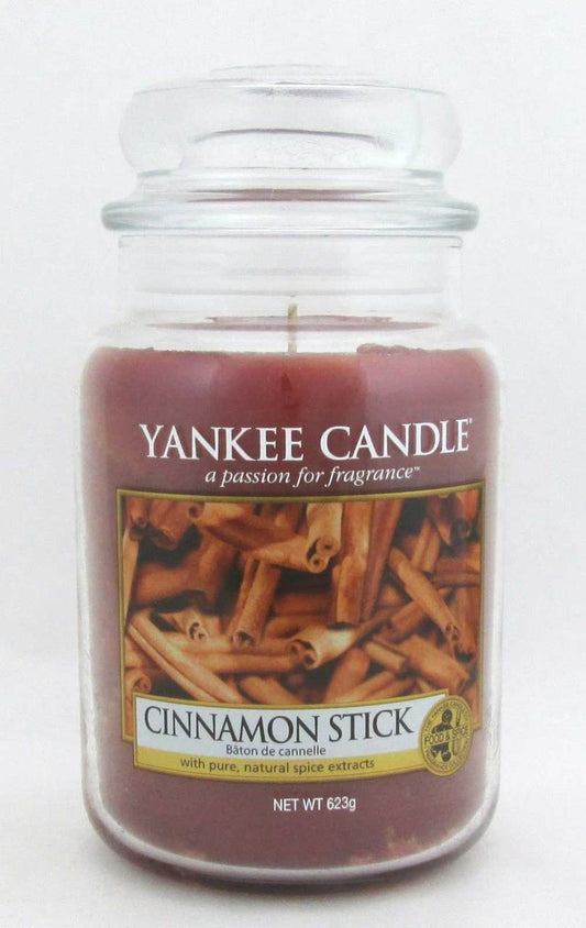 Yankee Candle Cinnamon Stick 623 g/ 22 oz Large Jar Brand New