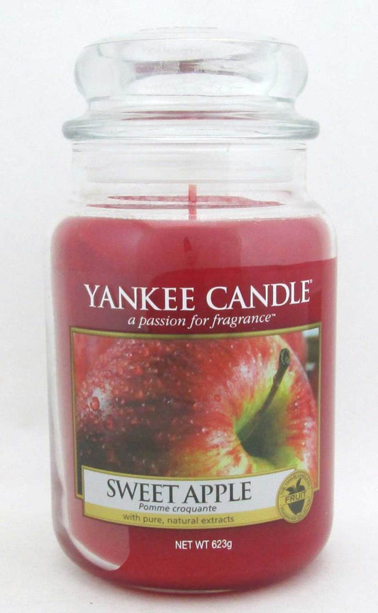 Yankee Candle Sweet Apple 623 g/ 22 oz Large Jar Brand New