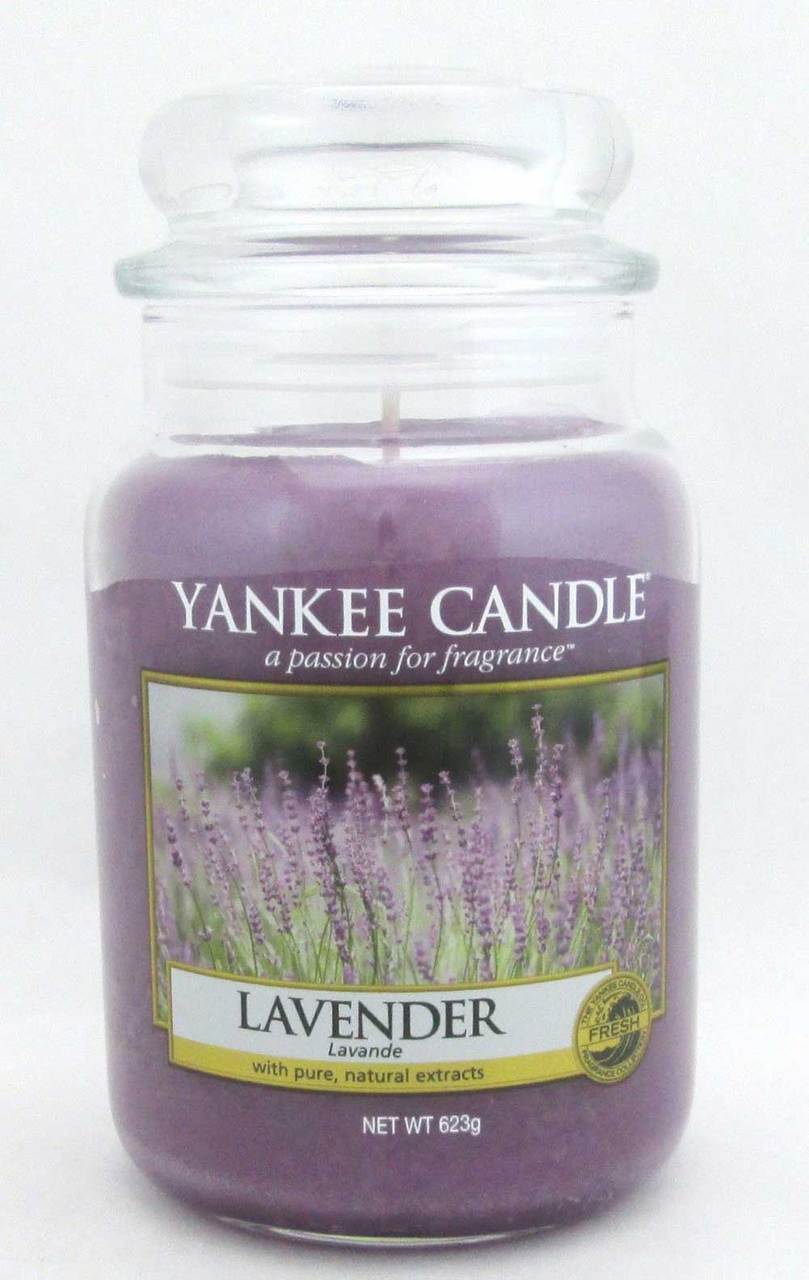 Yankee Candle Lavender 623 g/ 22 oz Large Jar Brand New
