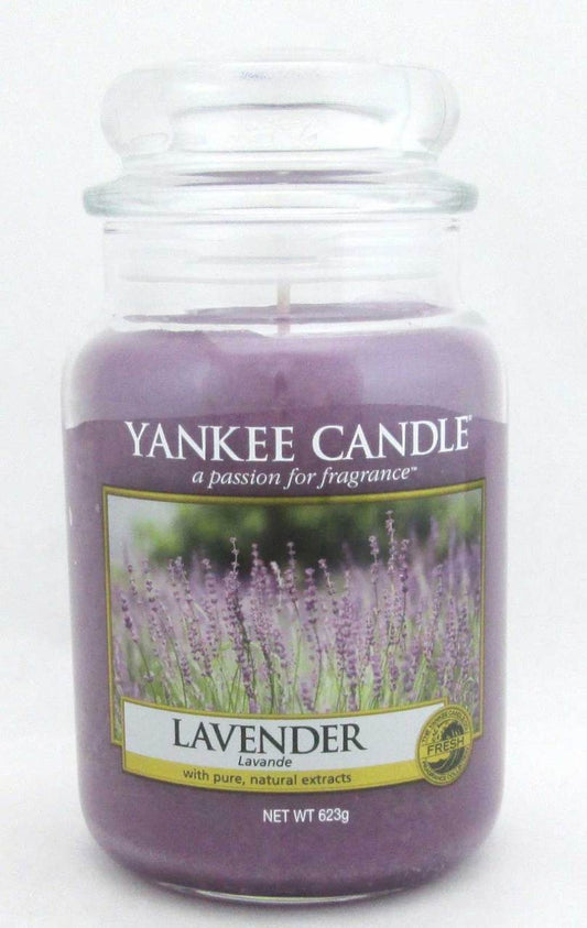 Yankee Candle Lavender 623 g/ 22 oz Large Jar Brand New