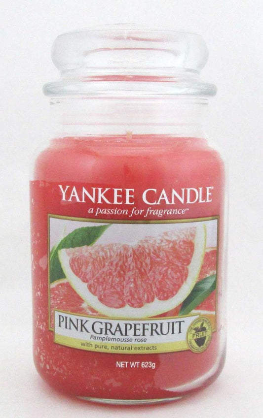 Yankee Candle Pink Grapefruit 623 g/ 22 oz Large Jar Brand New