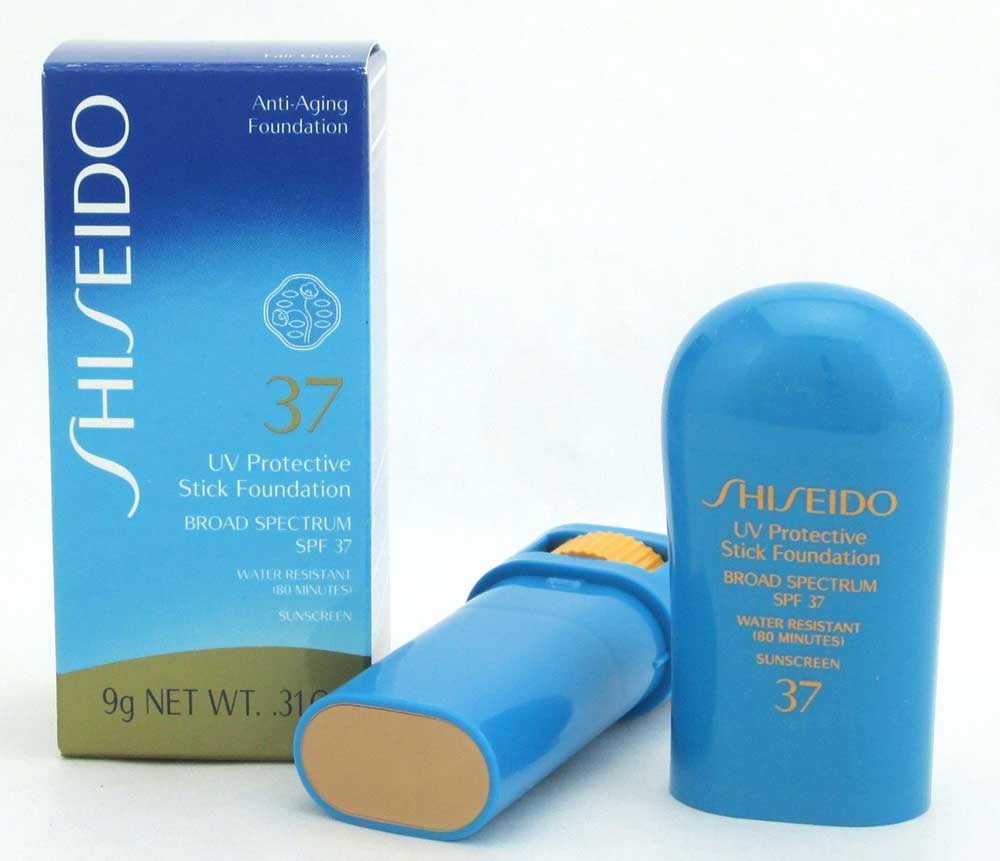 Shiseido UV Protective Stick Foundation SPF 37 Fair Ochre 9 g NIB
