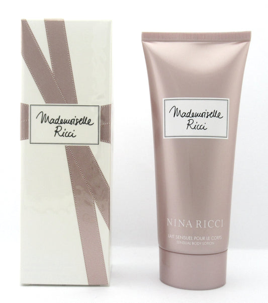 Mademoiselle Ricci by Nina Ricci Sensual Body Lotion 6.8 oz. in Sealed Box.