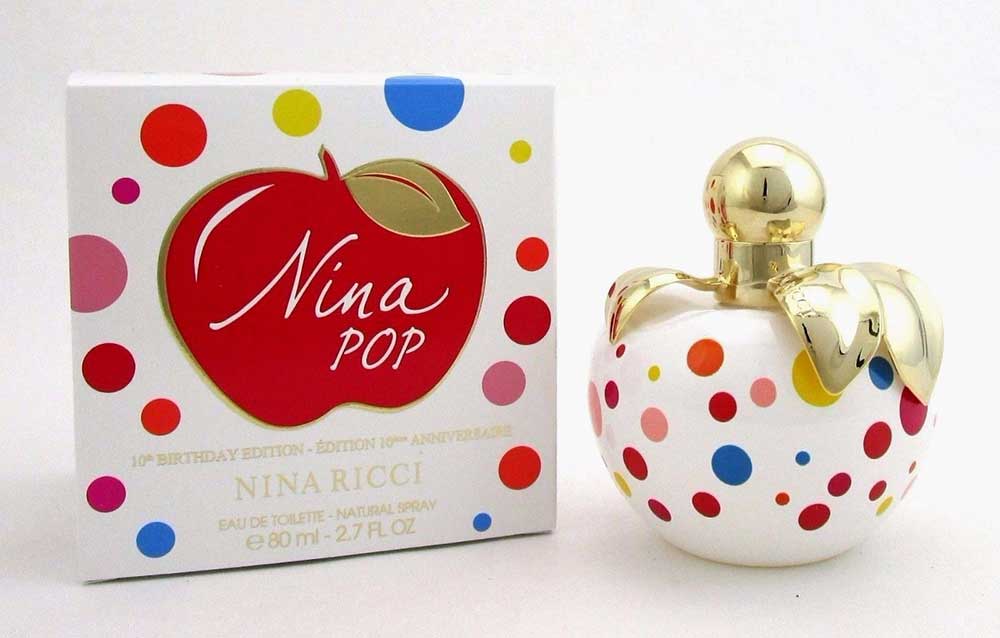 Nina POP by Nina Ricci Eau de Toilette Spray 2.7oz./ 80ml. for Women