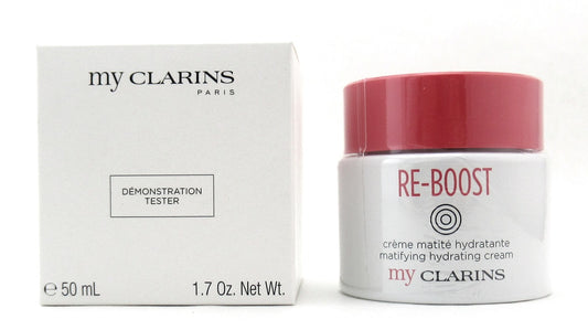 Clarins MY CLARINS Re-Boost Matifying Hydrating Cream 1.7 oz. New Tester Sealed Jar