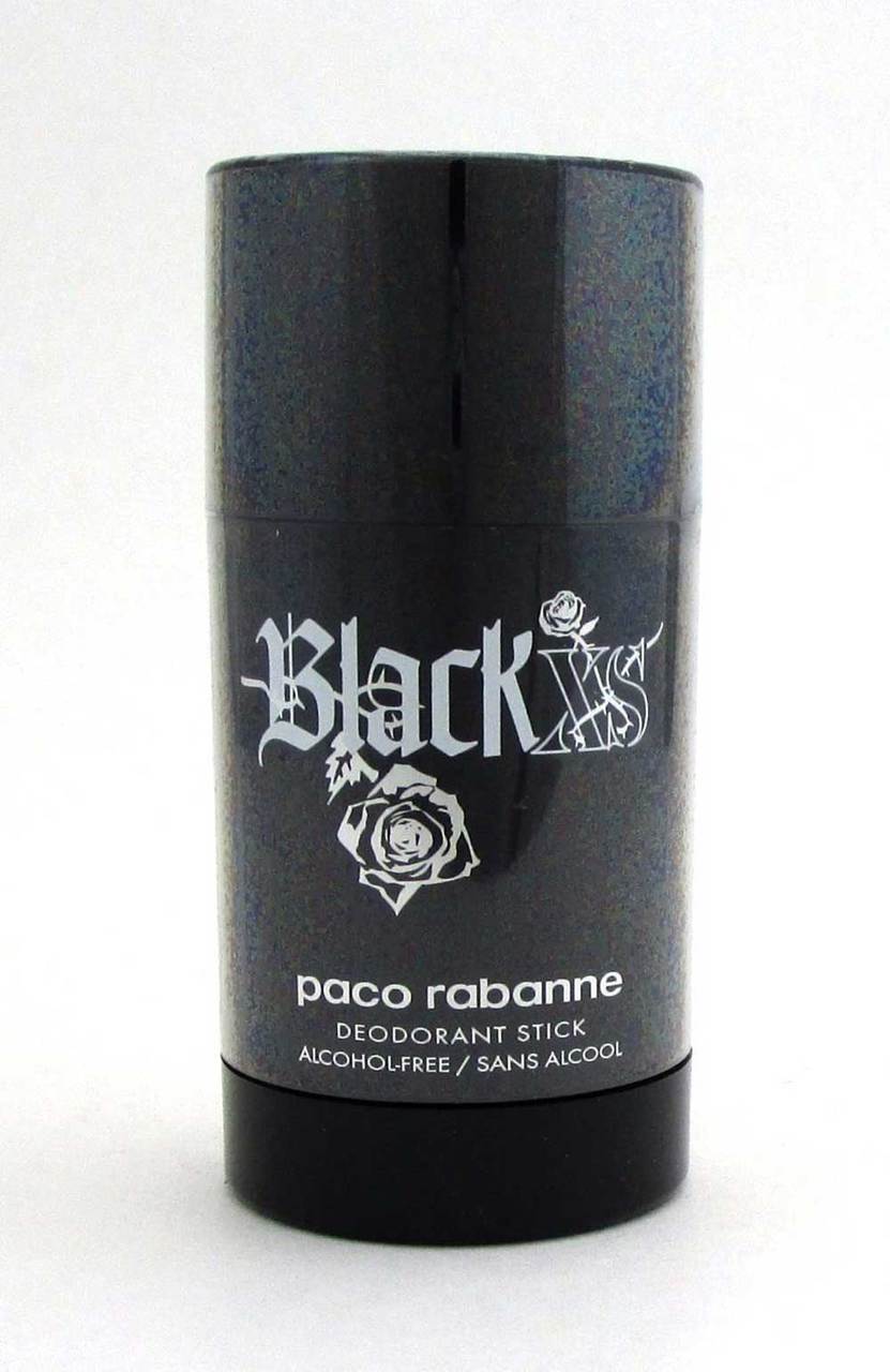 Black XS by Paco Rabanne Deodorant Stick 2.5oz /75ml for Men Sealed