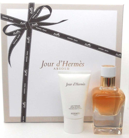 Jour D'Hermes Absolu by Hermes EDP Spray 1.6 oz+ B/Lot.1 oz. New Set