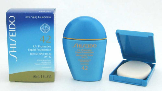 Shiseido UV Protective Liquid Foundation SPF 42 LIGHT IVORY 1 oz NIB