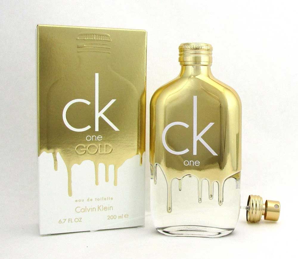 CK One GOLD by Calvin Klein Eau de Toilette 6.7oz./200ml. Unisex NIB