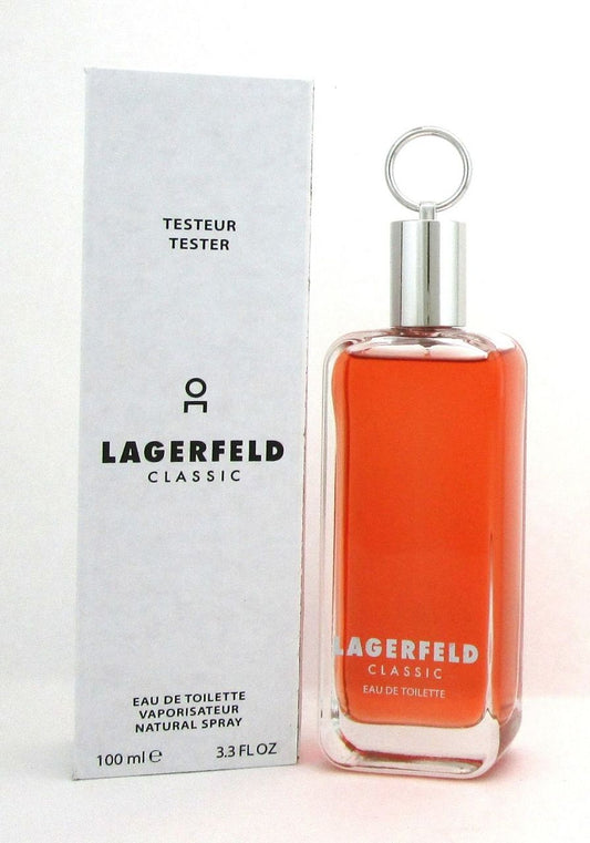 Lagerfeld Classic by Karl Lagerfeld EDT Spray 3.3 oz. Men *Tester