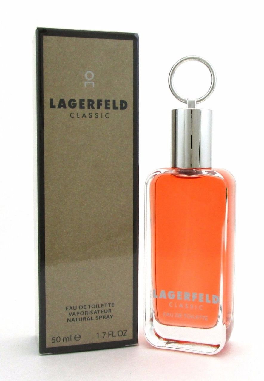 Lagerfeld Classic by Karl Lagerfeld EDT Spray 1.7oz./50ml. Men NIB