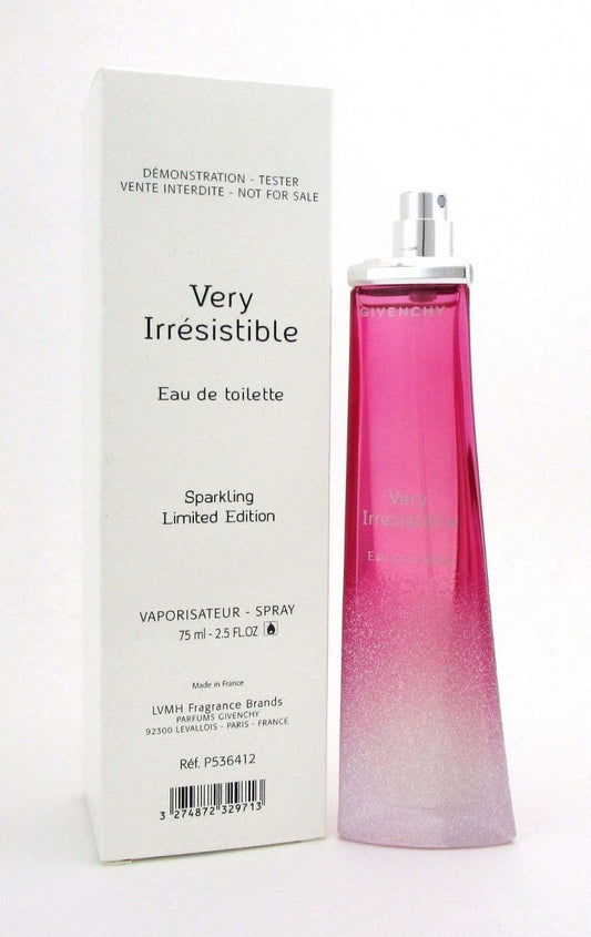 Very Irresistible by Givenchy Sparkling Edit.EDT Spray 2.5oz *Tester