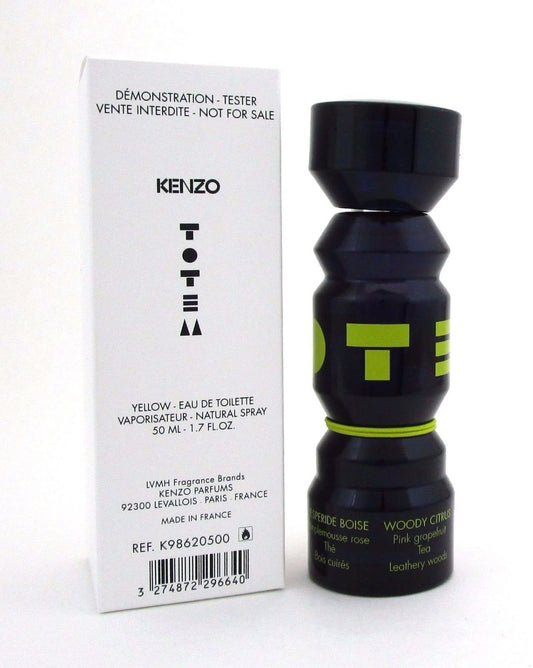 Kenzo Totem YELLOW Eau de Toilette Spray 1.7oz./50ml. UNISEX *Tester