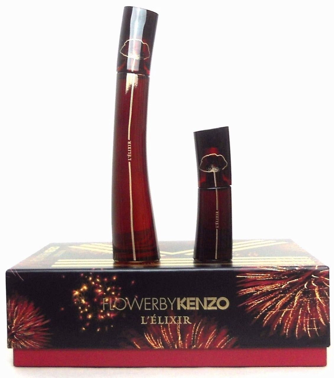 Flower by Kenzo L'elixir EDP Spray 1.7 oz.+15 ml.Gift Set. Brand New