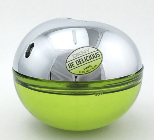 DKNY Be Delicious by Donna Karan Eau de Parfum Spray 3.4 oz./ 100 ml. LOWFILL BOTTLE NO BOX