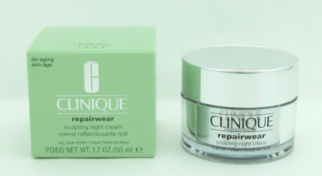 Clinique Repairwear Sculpting Night Cream 1.7 oz./ 50 ml. NIB