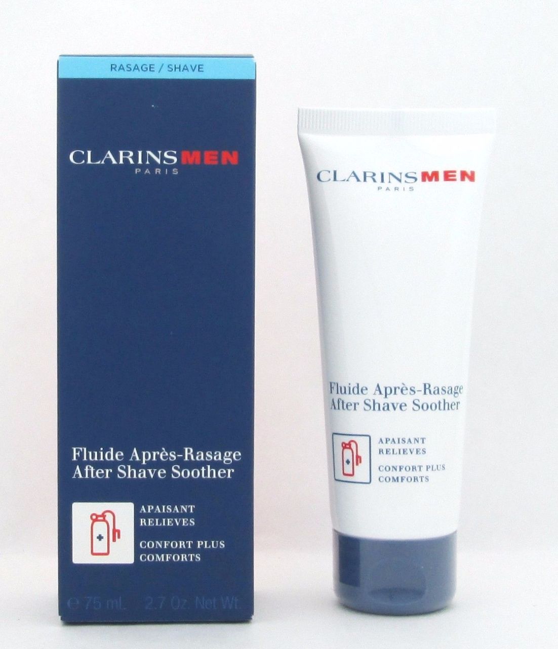 Clarins Men After Shave Soother 75 ml./ 2.7 oz NIB Sealed Tube