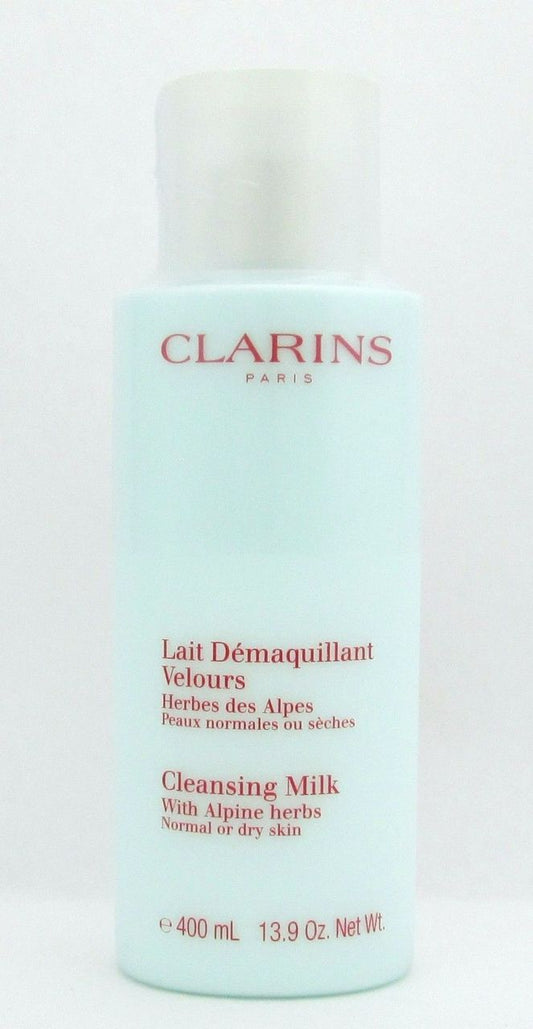 Clarins Cleansing Milk With Alpine Herbs Normal or Dry Skin 400 ml