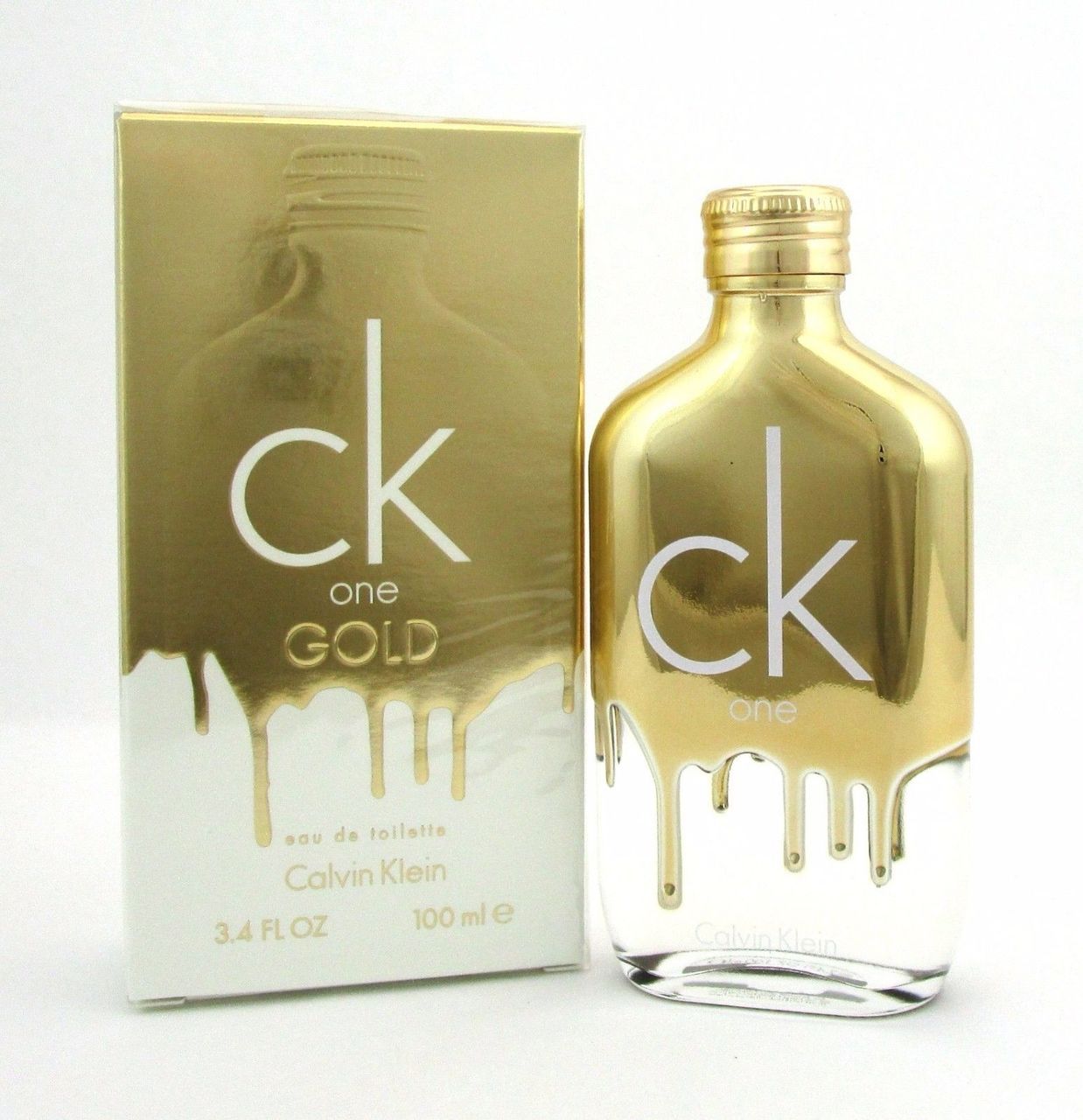 CK One GOLD by Calvin Klein Eau de Toilette 3.4oz./100ml. Unisex NIB