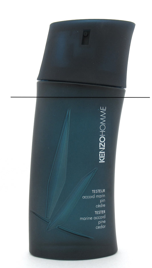 Kenzo Homme by Kenzo EDT Spray for Men 3.4 oz. Tester LOWFILL Bottle NO BOX