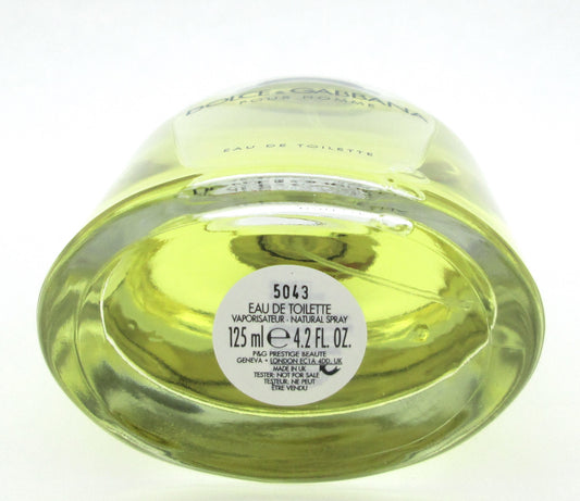 Dolce & Gabbana Pour Homme Eau De Toilette Spray for Men 4.2 oz. Tester LOWFILL Bottle NO BOX