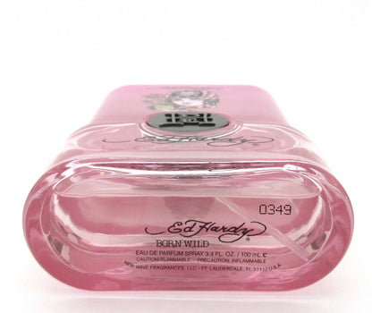 Ed Hardy Born Wild Eau De Parfum Spray for Woman 100 ml./ 3.4 oz. Tester NO Cap NO BOX Lower Fragrance Level