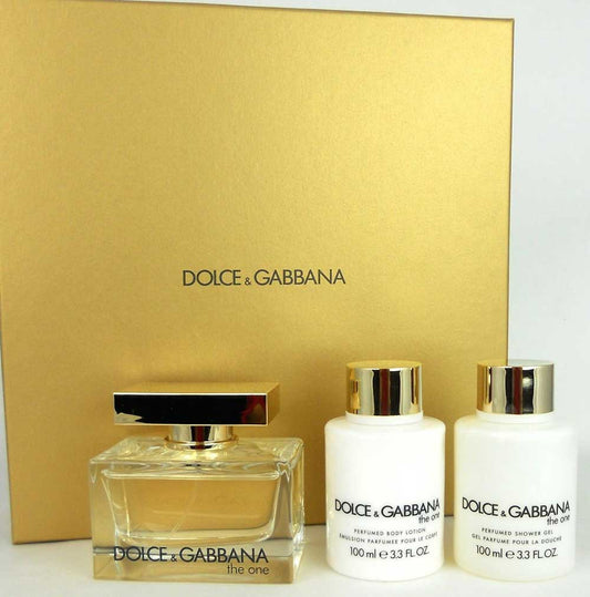 The One by Dolce & Gabbana 2.5 oz.Eau de Parfum Set for Women.NIB