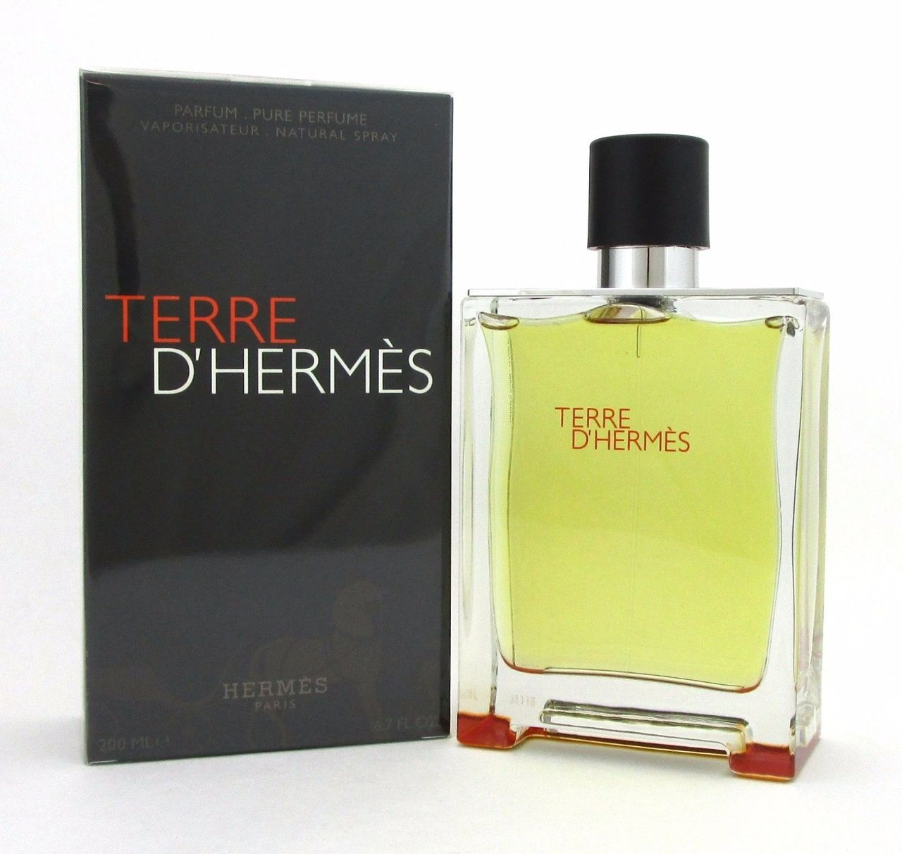 Terre D'Hermes by Hermes 6.7 oz Pure Perfume Spray. New Sealed Box