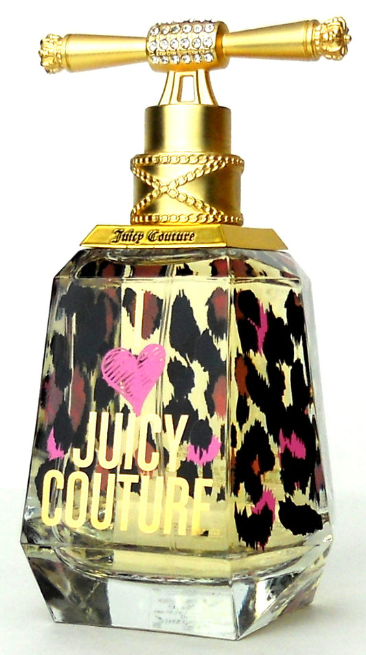I Love Juicy Couture Perfume 3.4 oz.Eau de Parfum Spray. Tester with Cap.