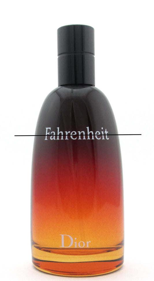 Fahrenheit by Christian Dior Eau De Toilette Spray for Men 3.4 oz. Tester LOWFILL Bottle