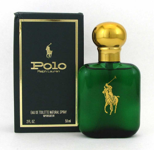 Polo Green by Ralph Lauren Eau de Toilette Spray 2oz. Men *Damag.Box