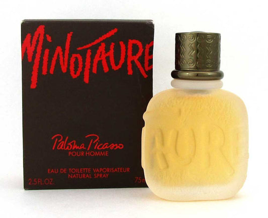 Minotaure by Paloma Picasso EDT Spray 2.5oz./75ml. Men *Damaged box