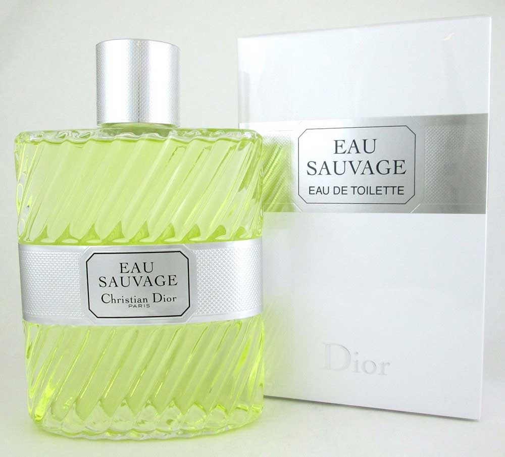 Eau Sauvage by Christian Dior EDT Splash for Men 33.8 oz. Damaged Box