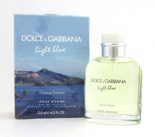 Dolce&Gabbana Light Blue Discover Vulcano EDT Spr 4.2oz Men*DamagBox