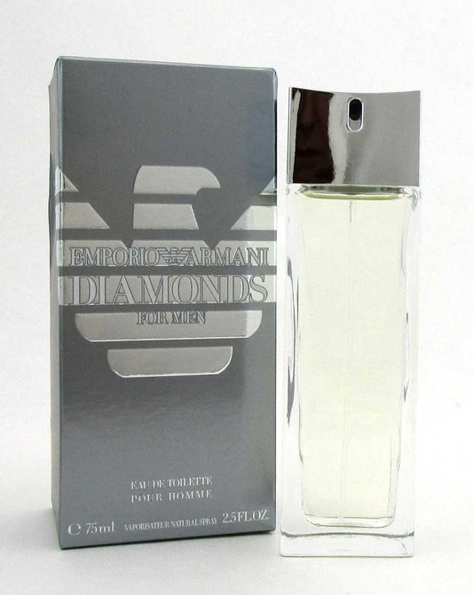Emporio Armani Diamonds by Giorgio Armani EDT Spray 2.5oz Men *Damag