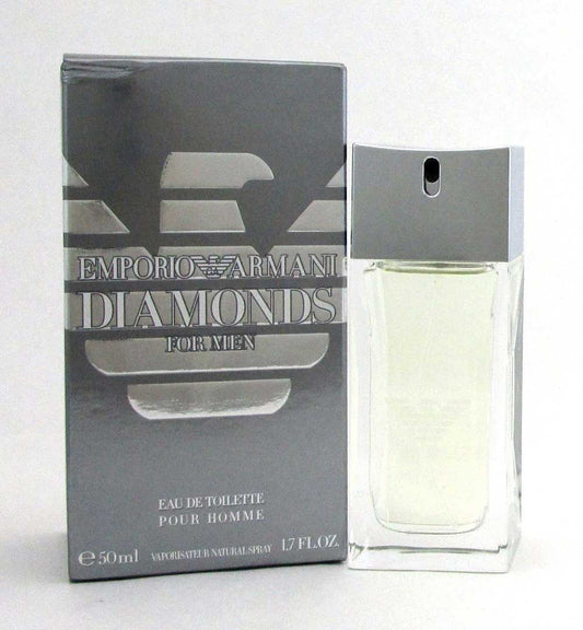 Emporio Armani Diamonds by Giorgio Armani EDT Spray 1.7oz Men *Damag
