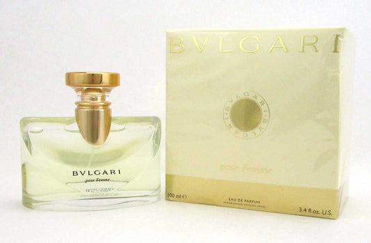 Bvlgari Pour Femme Eau de Parfum Spray 3.4 oz.for Women *Damaged Box