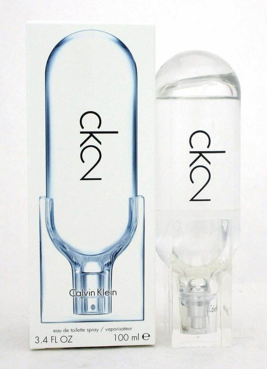 CK2 by Calvin Klein Eau de Toilette Spray 3.4 oz. Unisex *Damaged Box