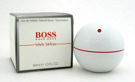 Hugo Boss in Motion White Edition EDT Spray 1.3oz. for Men *Damag.Box