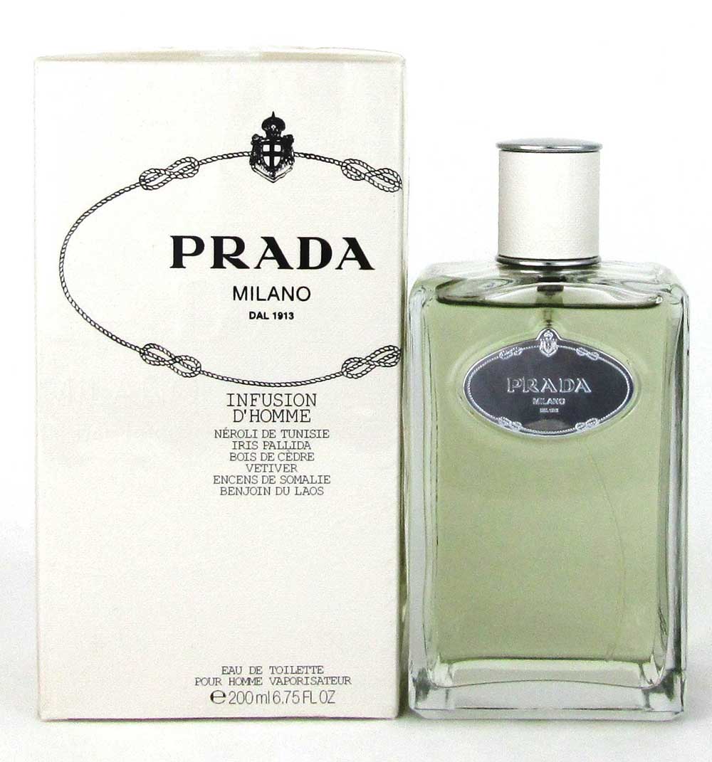 Prada Infusion D'Homme by Prada EDT Spray 6.7oz. for Men *Damaged Box