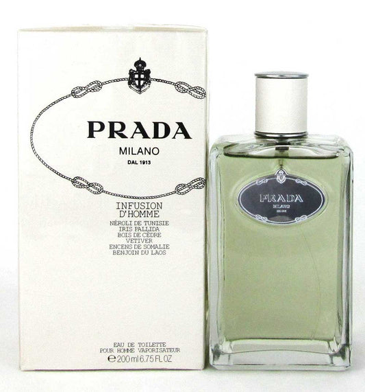 Prada Infusion D'Homme by Prada EDT Spray 6.7oz. for Men *Damaged Box