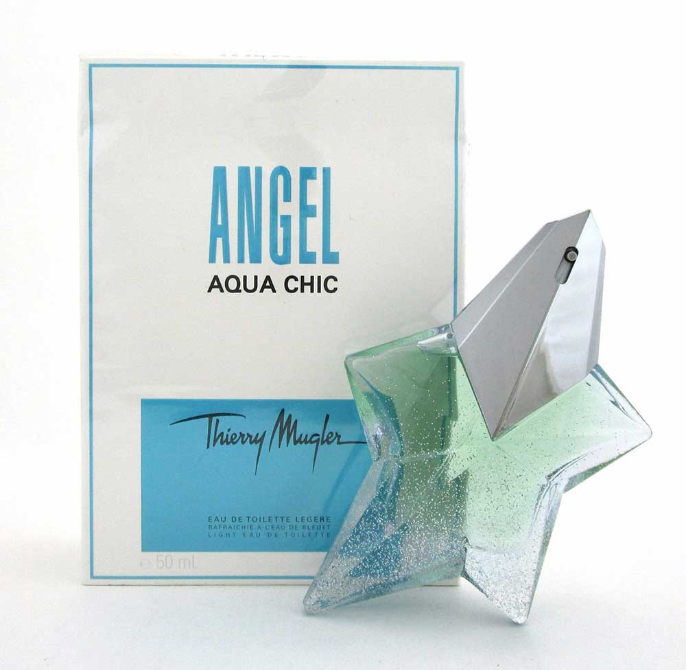 Angel Aqua Chic by Thierry Mugler EDT Legere Spray 1.7oz *Damaged box