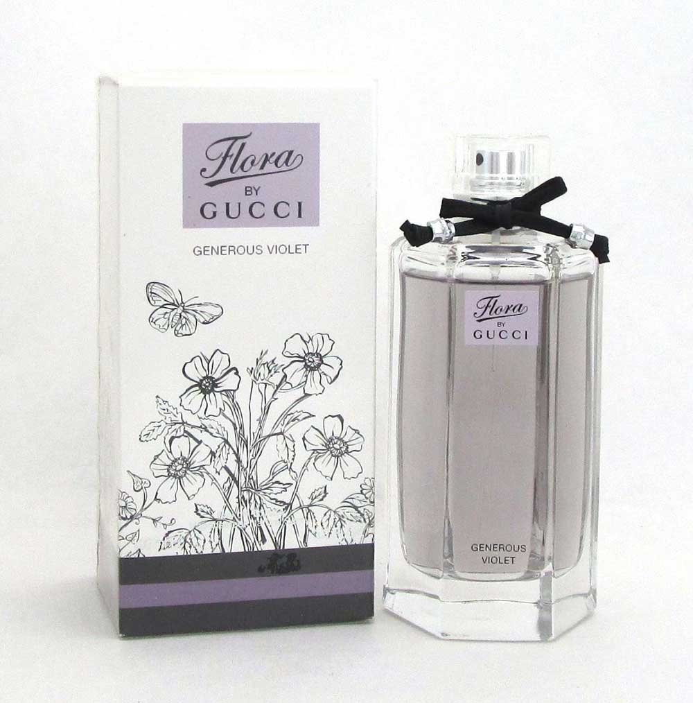Gucci Flora Generous Violet by Gucci EDT Spray 3.3 oz. Women *Damaged