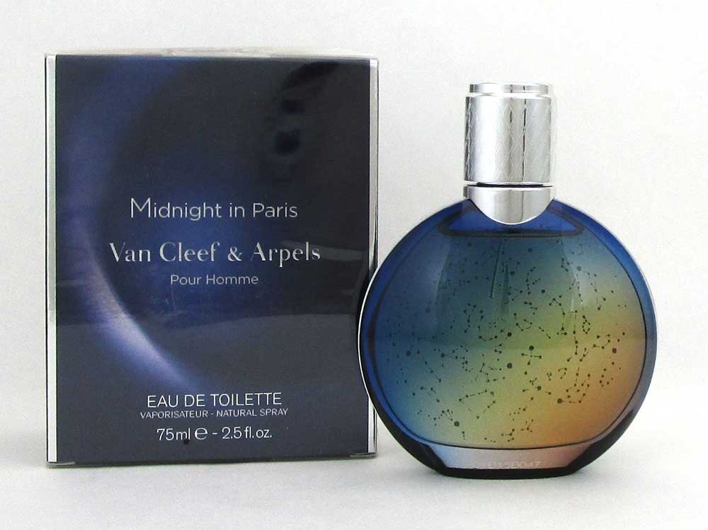 Midnight In Paris by Van Cleef & Arpels EDT Spray 2.5oz Men *DamagBox