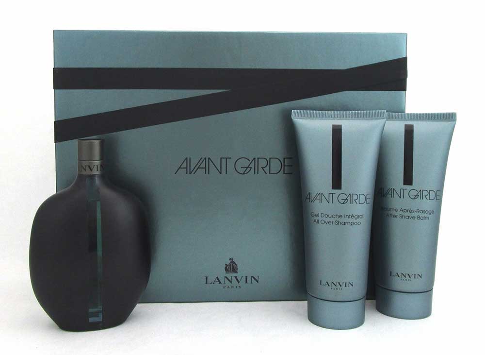 Avant Garde by Lanvin Gift Set:3.3oz EDT+3.3oz A/Sh Balm&Shamp *Damag
