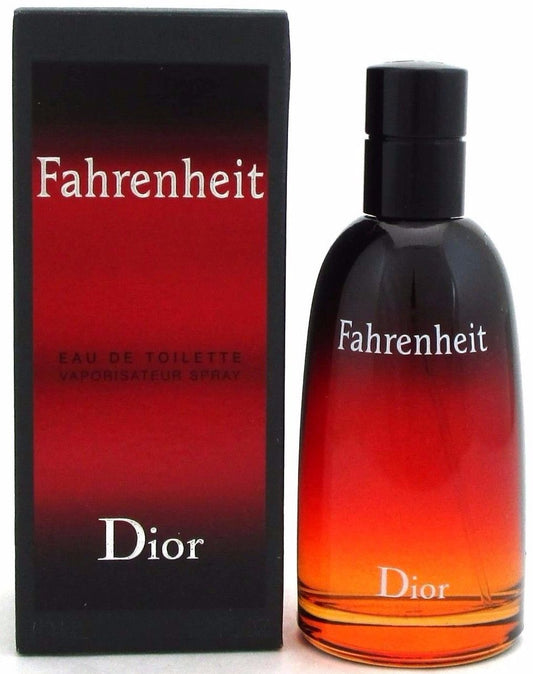 Fahrenheit by Christian Dior EDT Spray 1.7 oz. for Men *Damaged Box