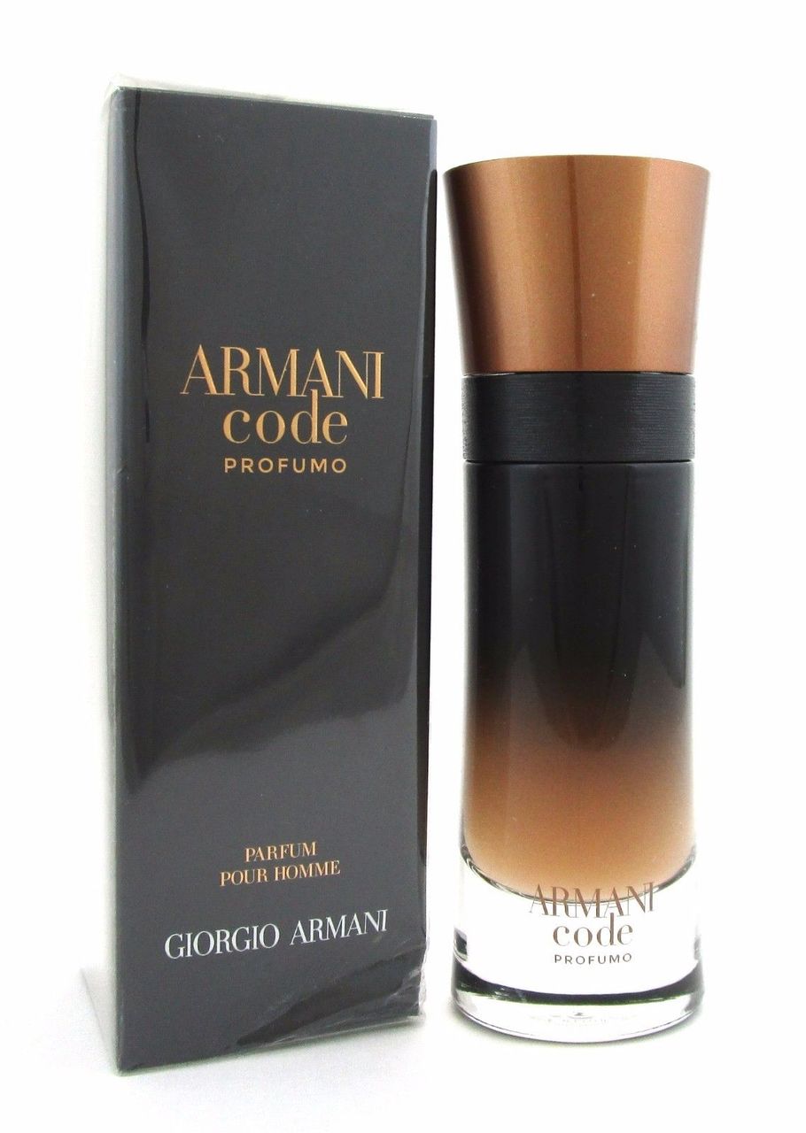Armani Code Profumo Parfum Pour Homme Spray 2 oz. Men *Damaged Box