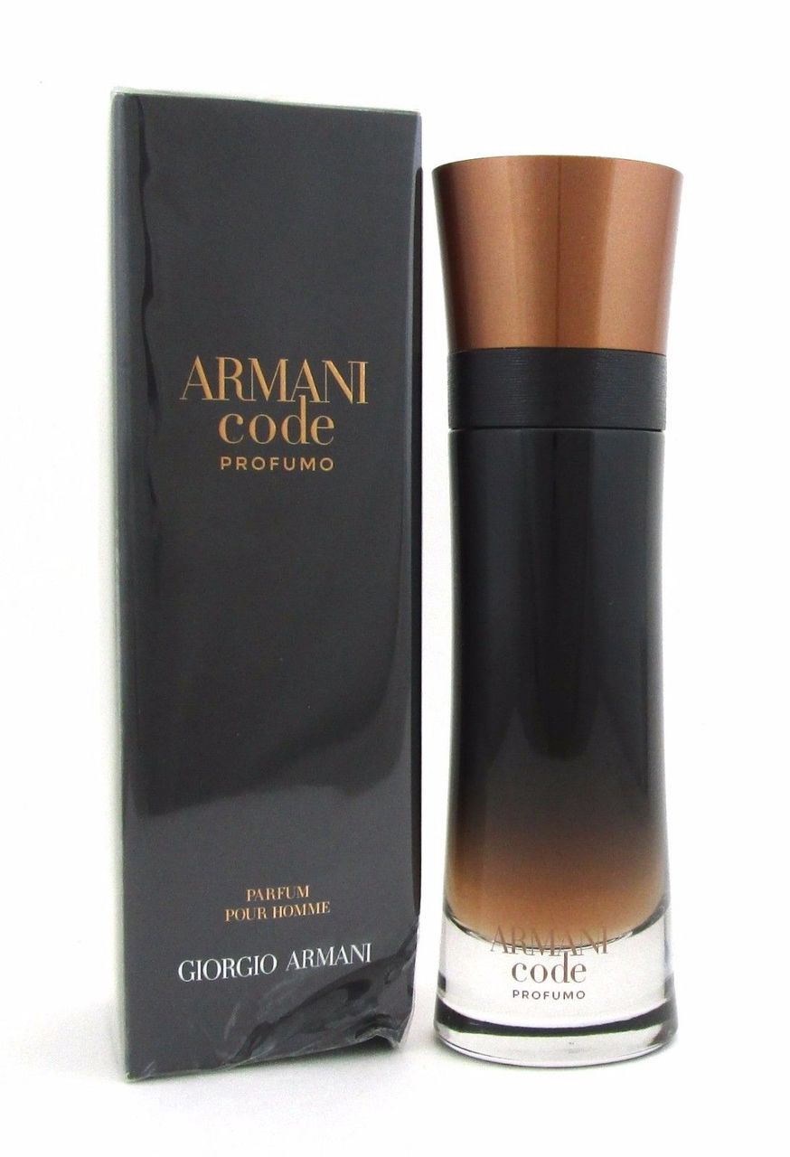Armani Code Profumo Parfum Pour Homme Spray 3.7 oz. Men *Slightly Damaged Box